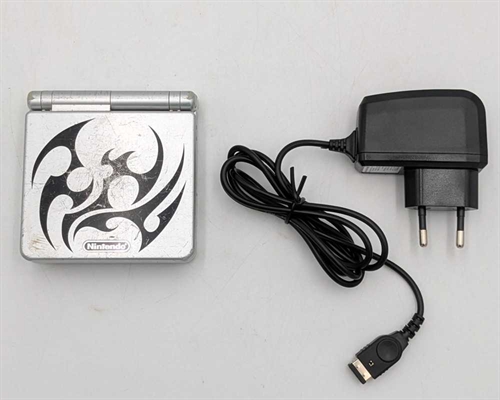 Gameboy Advance SP - Model AGS-001 - Tribal - Konsol - SNR XEH17767581 (B Grade) (Genbrug)